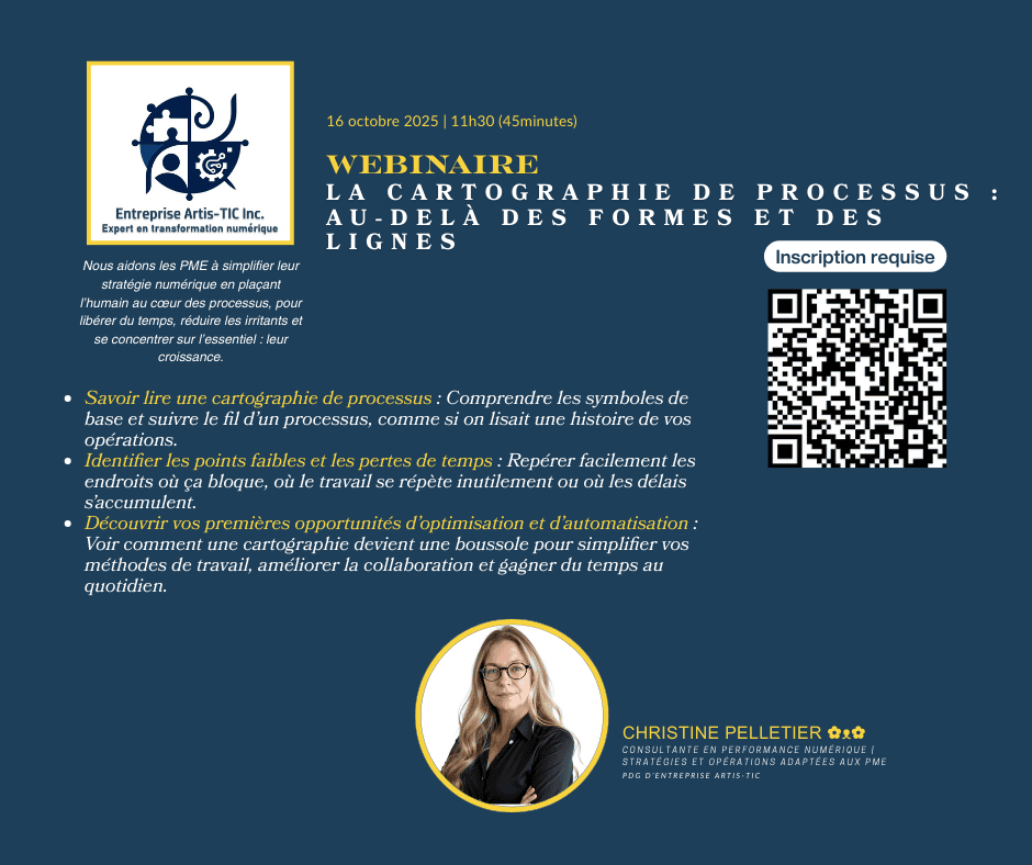 Cartographie des processus : au-delà des formes et des lignes
